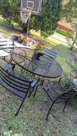 mesa de patio
