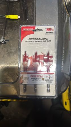 Diablo Speedemon 3-Piece Spade Bit Set