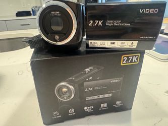 2.7K HD Digital Video Camcorder with Box