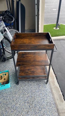 Rolling Bar Cart