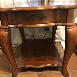 Side table solid wood