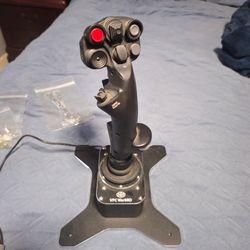 Virpil flight stick and base