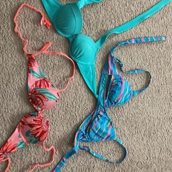 Women’s/Junior’s Size X-small/32 B swim tops