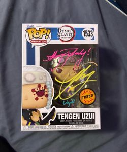 Tengen Uzui autographed Funko Pop Chase