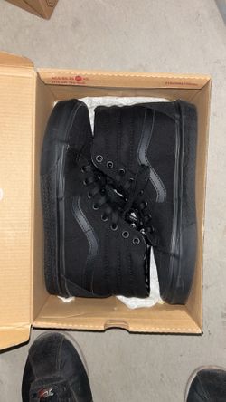 Black high top vans