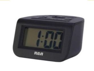 RCA RCD10 Alarm Clock with 1" LCD Display