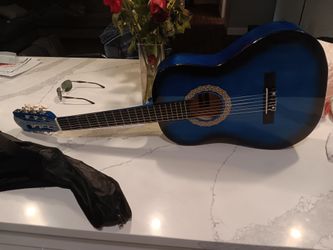 Kit de guitarra acústica para principiantes Pyle, tamaño junior 3/4, instrumento completamen