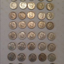 40 40% Kennedy Half Dollars 1(contact info removed)