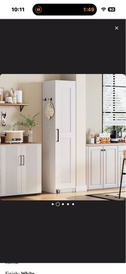 Brand New - 72” Slim Freestanding Kitchen Pantry