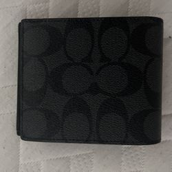 New COACH wallet 3 in 1
