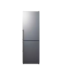 24 in. W 10.8 cu. ft. Bottom Freezer Refrigerator in Stainless Look, ENERGY STAR