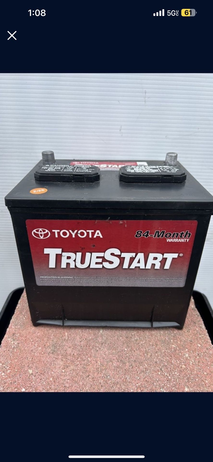 Toyota Corolla Car Battery Size 35 $80 With Your Old Battery
