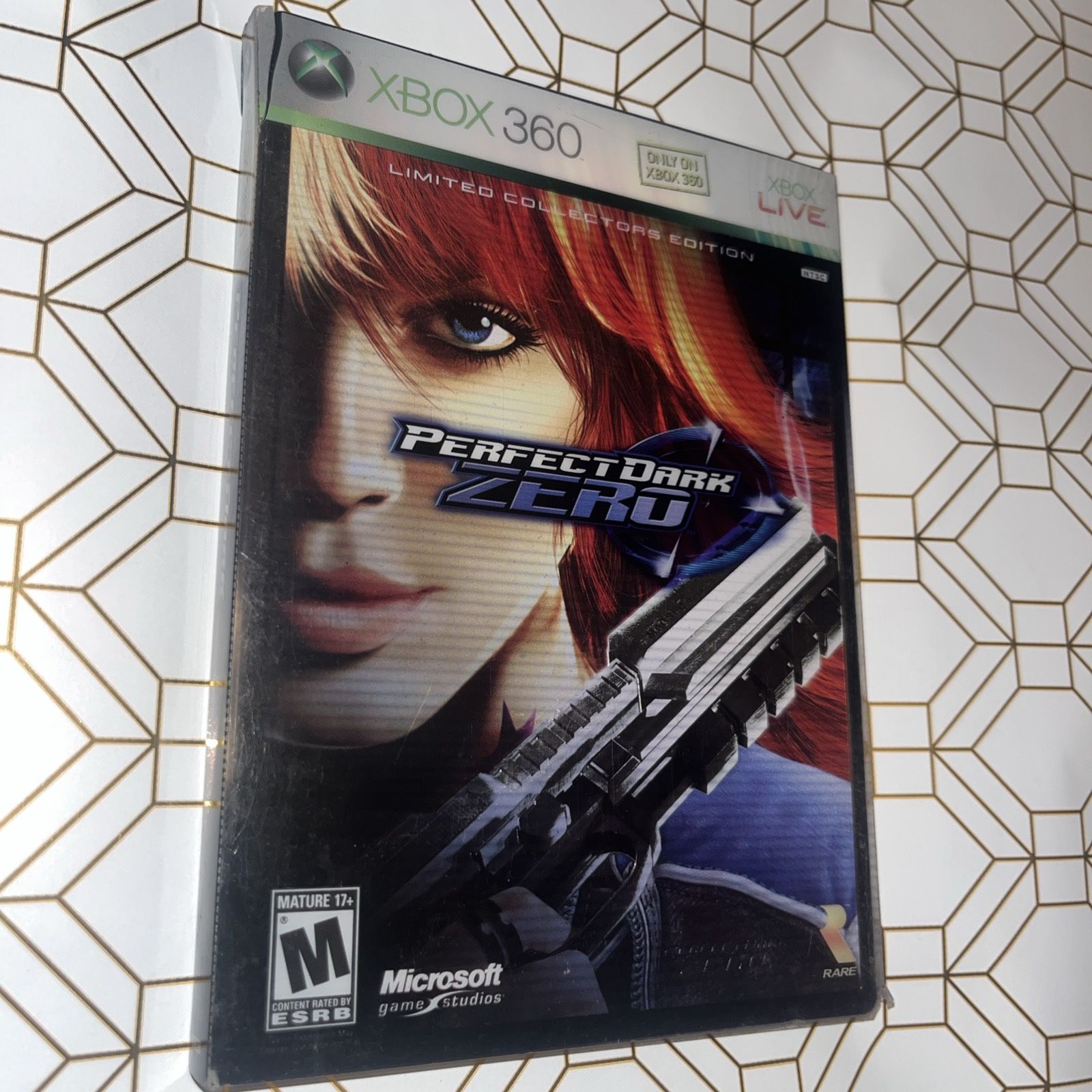 Perfect Dark Zero - Limited Collector's Edition (Microsoft Xbox 360, 2005) Works