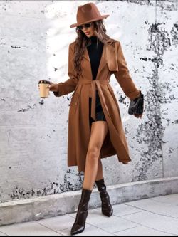 Shein trench coat