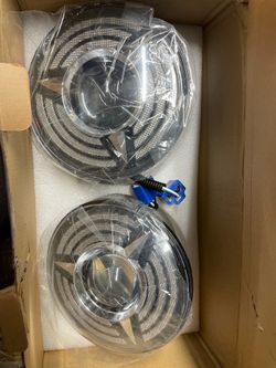 7” inch round headlights black housing with Drl sequential turn signals