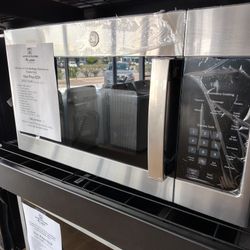 $229 (MSRP$399, Save $170) GE Over The Range Microwave With Turntable On/Off And 2 Speed Vent