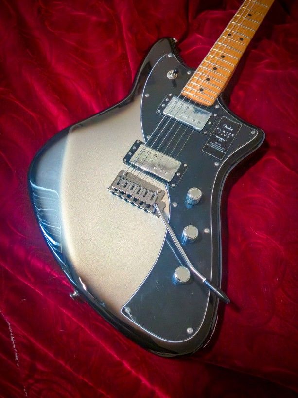 Fender Player Plus Meteora New HH Silver Burst Electric Guitar 6 String With Coil Tap Pickups