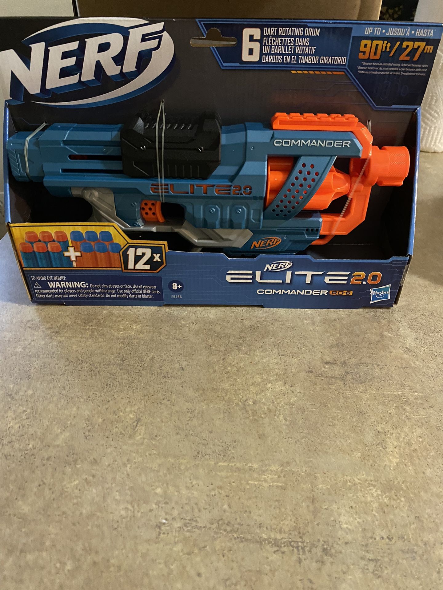 Nerf Elite 2.0 Commander Blaster