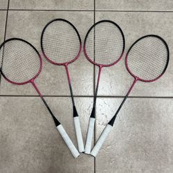 Badminton racket 4