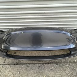 TESLA MODEL 3 FRONT BUMPER COVER 2017 18 19 20 21 22 23 Used Oem 
