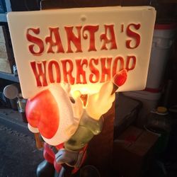 Vintage Blow Mold "Works"