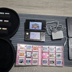 Nintendo 3ds with games
