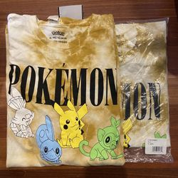 New Pokemon Shirt Men XL