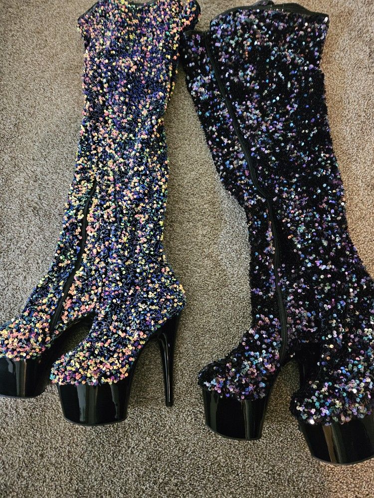 Size 9 pleaser Boots