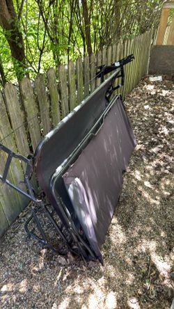 Free broken futon for scrap metal