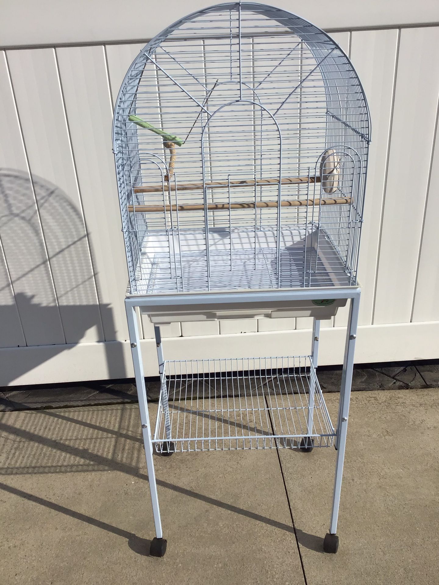 Bird Cage And Stand