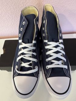 New CONVERSE Chuck Taylor All Star navy high top US men size 8 US women size 10