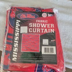Ole Miss Shower Curtain...Brand New!