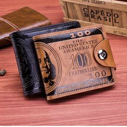 Vintage Leather RFID Wallet for Men - Multi-Functional ID, CREDIT CARD, MONEY