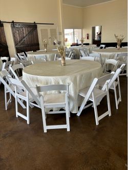 White Garden Chairs