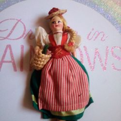 Antique Doll Made In Italy