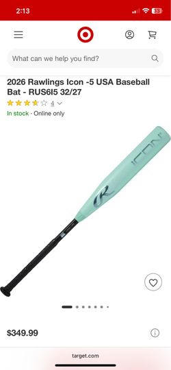 2026 Rawlings Icon Bat -5 32/27