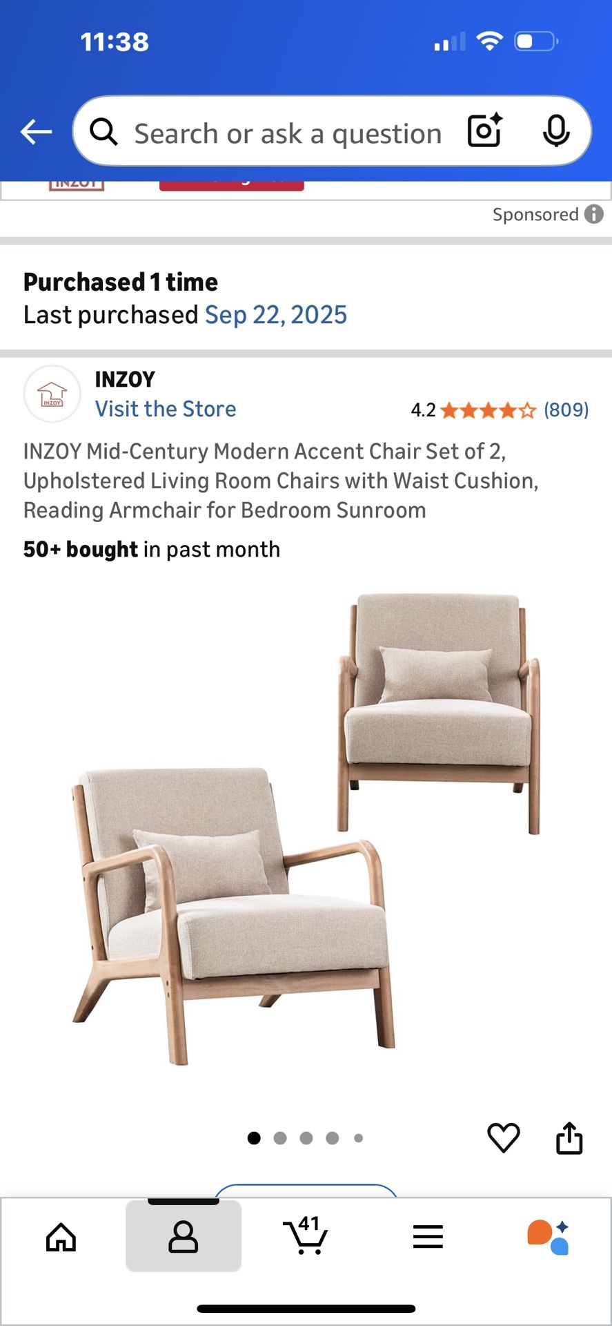 Chair Mid-Century Modern Chair