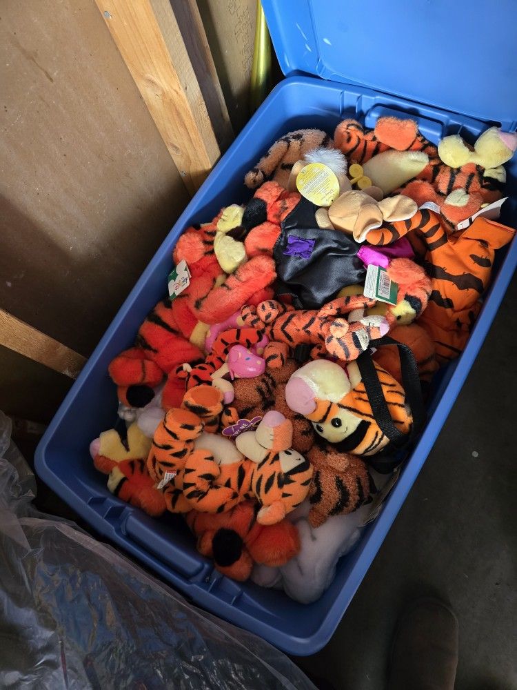 Vintage Disney Stuffed Animals From The 80's And 90's