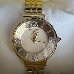 I by Invicta Wildflower 69928 — Mother-of-Pearl Dial, Gold-Tone, New in Box