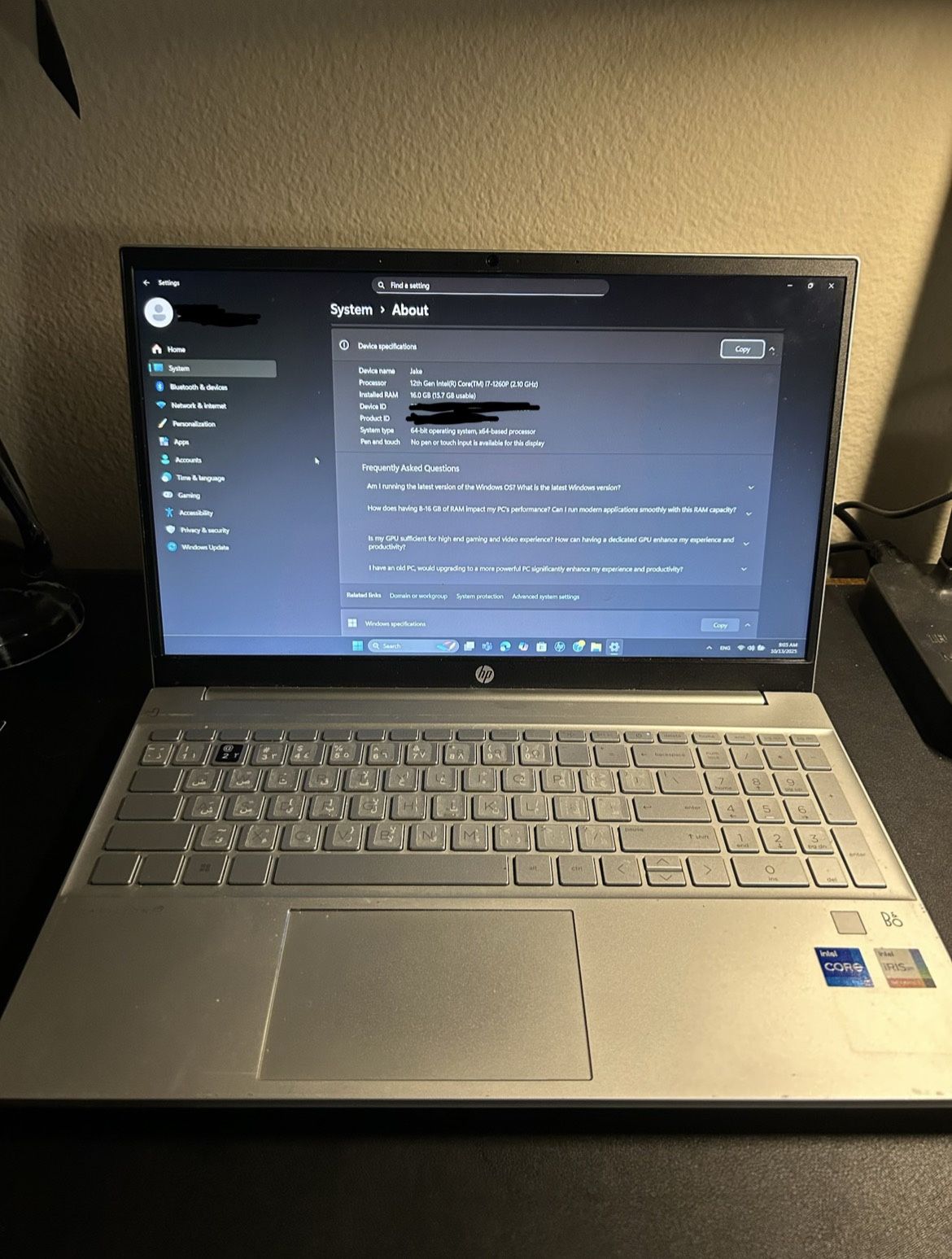 HP Pavilion Laptop