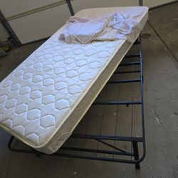  Twin Bed Frame and Mattress 