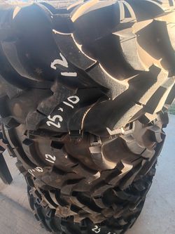 Nearly New Pair Of 2 ATV OHV Tires