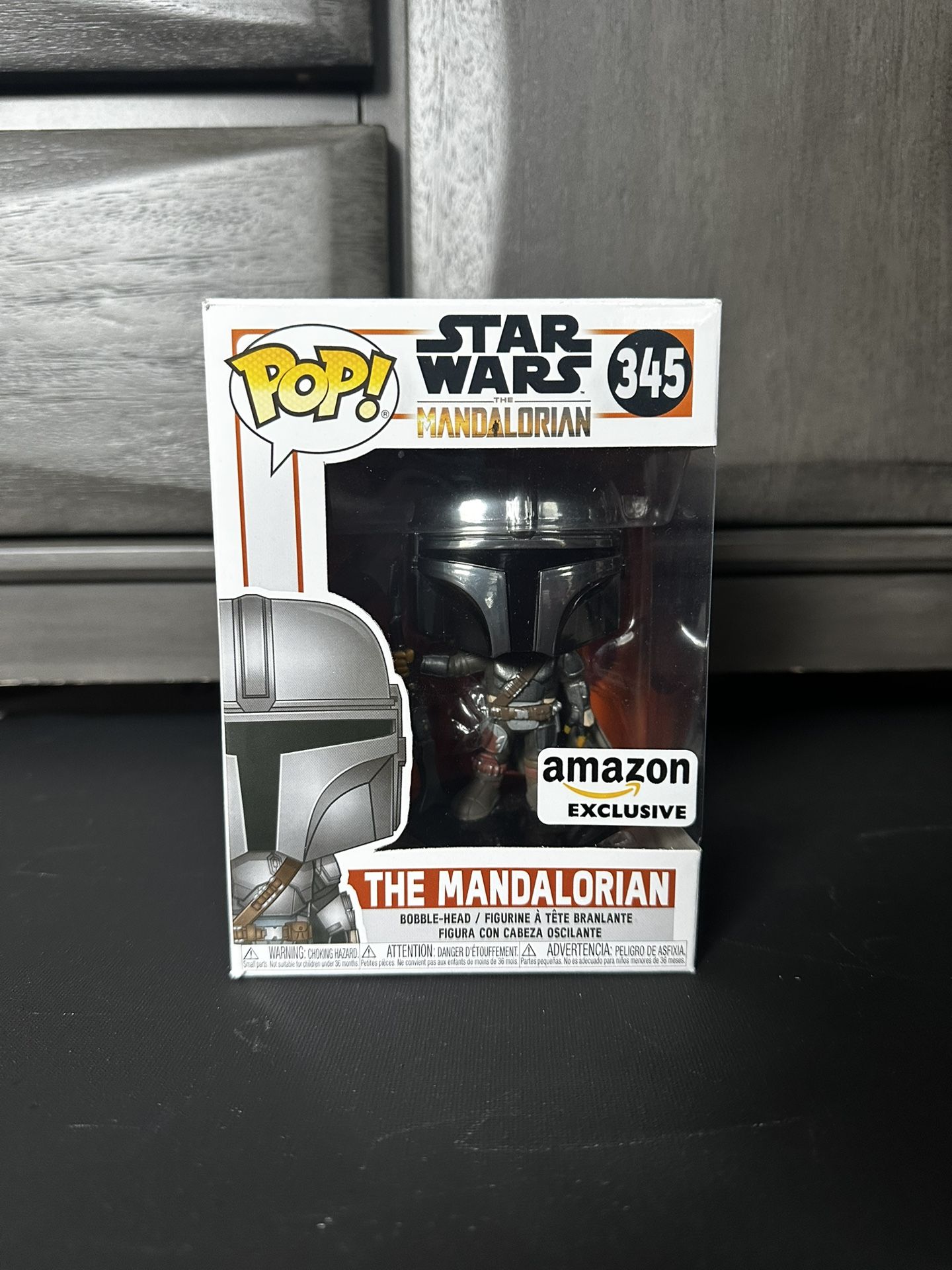 Funko Pop - The Mandalorian (Chrome) Amazon Exclusive