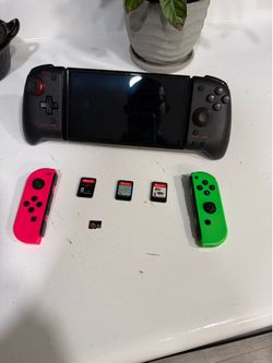 Nintendo Switch with Accessories and Games Bundle