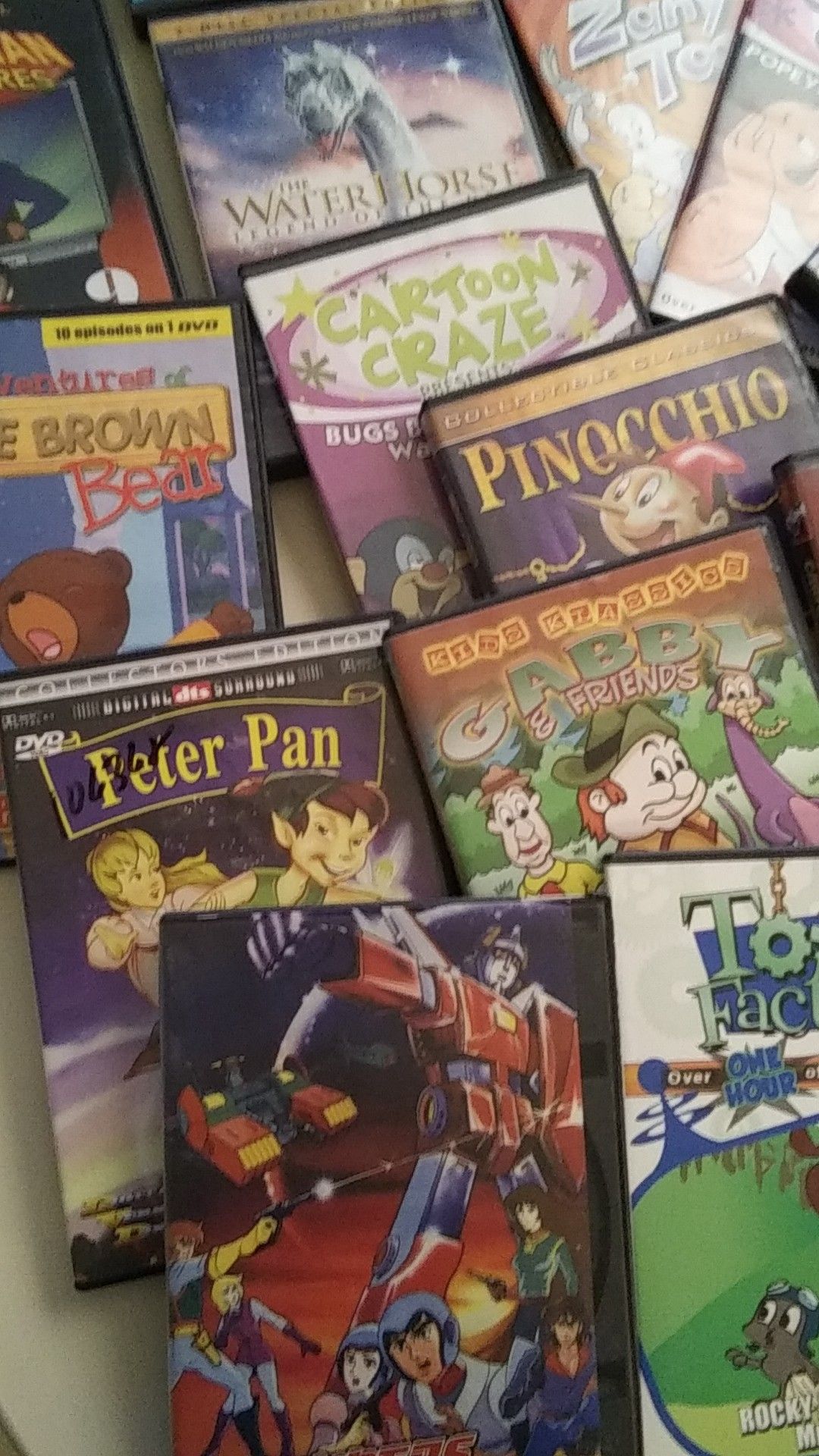 15 Children's assorted DVD movies