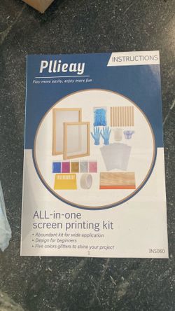 Screen printing starter kit