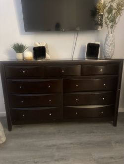 Dresser and nightstands