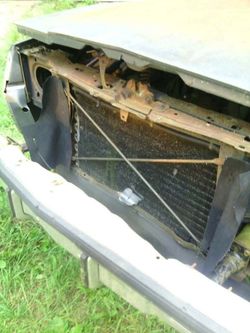 85 BUICK REGAL 2 door CORE SUPPORT