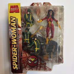 Diamond Select Marvel Comics Jessica Drew SPIDER-WOMAN Action Figure