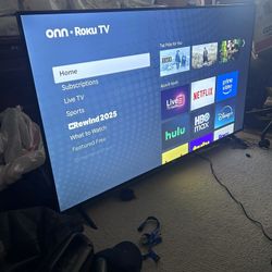 65 Inch Onn Roku Tv